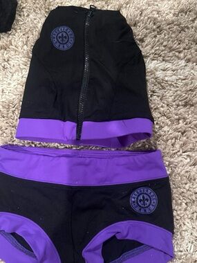 Masquerade Dancewear 2-Piece Dance Set | Youth Medium | Reversible Zip Top